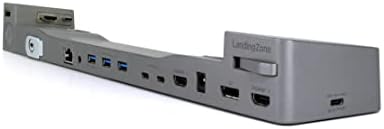 LandingZone Docking Station for The 14-inch M1 & M2 & M3 Pro/Max & M4/M4 Pro/M4 Max MacBook Pro & M [MacBook Model A2442, A2779, A2992, A3112, A3401, A3185] - New Firmware