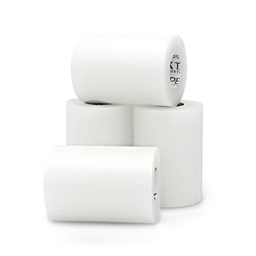 OK TAPE OKPore Transparent Medical Tape (Pack of 4) - First Aid Surgical Tape Hypoallergenic and Breathable for Wound Dressing Care, Latex Free, 3in x 10yds