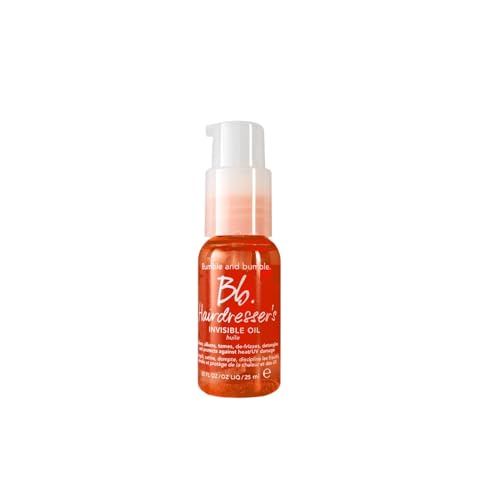 Bumble and bumble. Hairdresser's Invisible Oil Frizz-Reducing Hair Oil | Heat Protection, Anti Frizz + Shine | Curly, Wavy, Straight | With Argan Oil, Coconut Oil + Grapeseed Oil