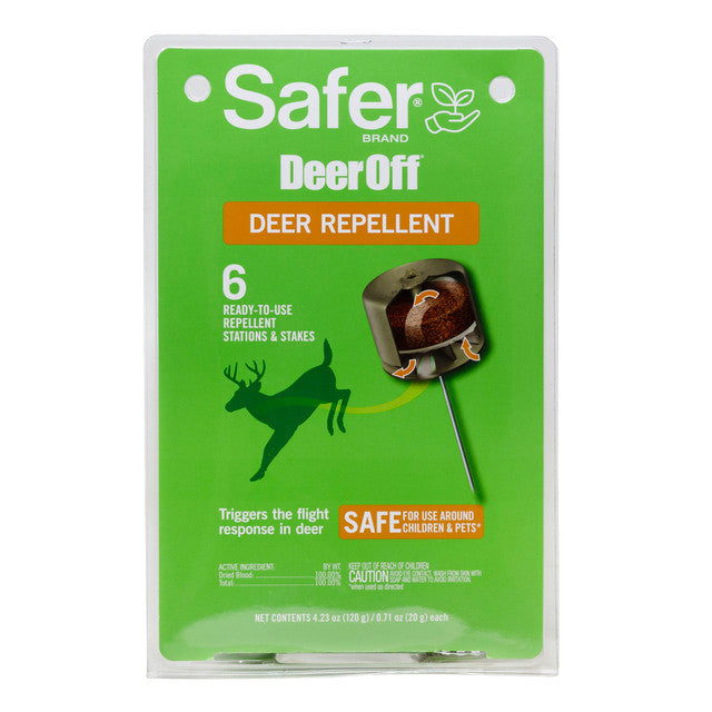 Havahart DO5600-6 Deer Off Weatherproof Deer Repellent, 6-Pack