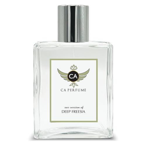 CA Perfume Impression of Deep Freesia For Women Fragrance Spray Bottle 3.4 Fl Oz/100ml