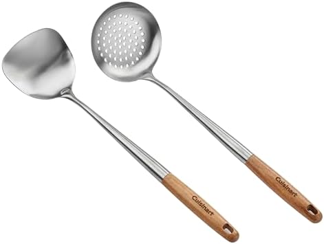 Cuisinart Set of 2 Wok Tools (Turner, Skimmer)