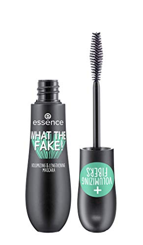 essence | What the Fake! Volumizing & Lengthening Fiber Mascara | Paraben Free | Cruelty Free (Pack of 3)