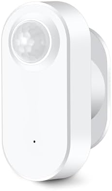 Haozee Smart Motion Sensor,Zigbee PIR Motion Sensor with Illuminance Value,High Sensitivity,Real-time Detection,Zigbee Hub Required,Support Home Assistant,Zigbee2MQTT