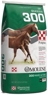 Purina® | Omolene #300® Mare & Foal Horse Feed | 50 pounds (50 lb) Bag