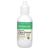 NuNaturals Clear Extract Stevia, Plant-Based Sweetener, Plastic Bottle, 4 oz