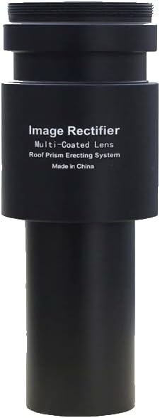 1.25" Positive Image Rectifier, 1.5X Magnification, M42*0.7mm Thread for Telescope Accessory, Astronomy Enthusiasts