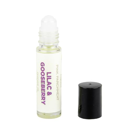 Lilac and Gooseberry Perfume Oil - .3 oz Rollerball Perfume | Phthalate Free | Perfume For Women