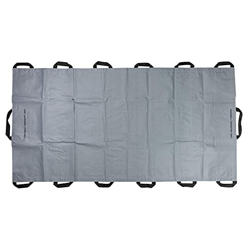 LINE2 Design Portable Patient Transport Unit - Lightweight EMS Stretcher with 14 Handles, Supports up to 1500 lbs.