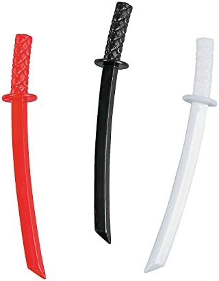 Fun Express Ninja Sword Cupcake or Food Picks - 72 Pieces