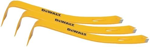 DEWALT Flat Bar, Spring Steel, 13-Inch (DWHT55518) (Pack of 3)