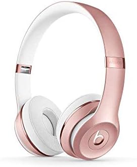 Beats Solo3 Wireless On-Ear Headphones - Rose Gold (Renewed Premium)