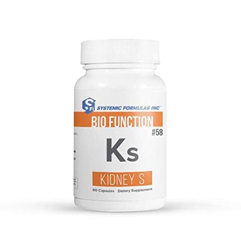 Systemic Formulas Bio Function Ks Kidney 60 Capsules