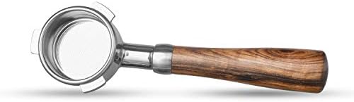 54mm Bottomless Portafilter, MATOW 54mm Bottomless Naked Portafilter Compatible with 54mm Breville Barista Series and 54mm Breville Machines (Filter Basket Included)