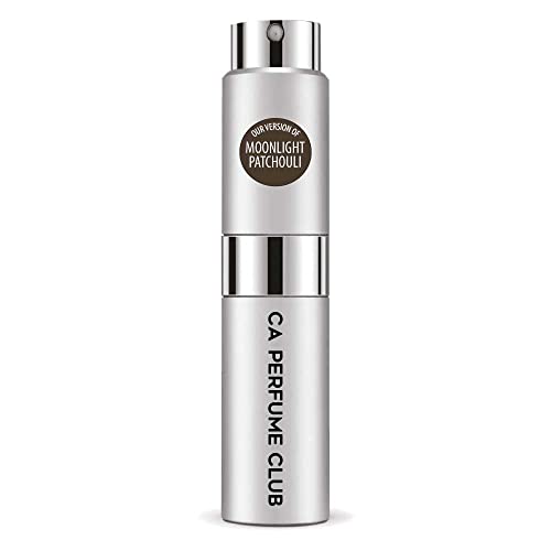CA Perfume Impression of Van Cleef & A. Moonlight Patchouli For Women & Men Replica Version Fragrance Dupes Concentrated Long Lasting Eau de Parfum Spray Refillable Atomizer Bottle 0.27 Fl Oz/8ml-X1
