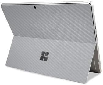 Carbon Fiber Tablet Skin Compatible with Microsoft Surface Pro 11 (2024) - Solid Gray - Premium 3M Vinyl Protective Wrap Decal Cover - Easy to Apply | Crafted in The USA by MightySkins