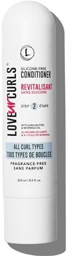 Love Ur Curls - Fragrance Free Conditioner, Hydrating and Detangling for Curly, Wavy and Kinky-Coily Hair for Soft Smooth Curls, Silicone Free 250ml