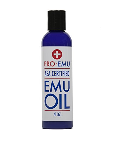 OIL (4 oz) All Natural Emu Oil - AEA Certified - Made In USA - Best All Natural Oil for Face, Skin, Hair and Nails.