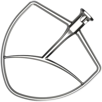 Paddle Attachment for Kitchenaid Mixer, Stainless Steel Flat Beater for KitchenAid 5Plus/6 Qt Bowl-Lift Stand Mixers, Stainless Steel Kitchenaid Attachments, Dishwasher Safe by Cofun