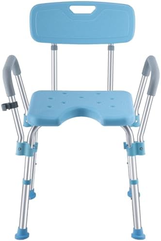 Shower Chair for Inside Shower, U-Shape Shower Bench for Elderly and Disabled Heavy Duty Shower Seat