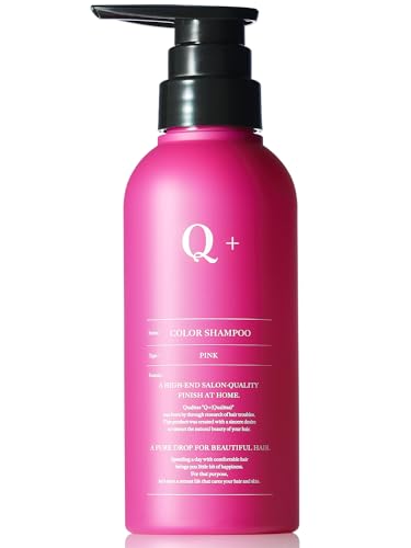 Q+ (Qualitas) Pink Shampoo 300ml Damage Care W Repair Amino Acid Shampoo Color Shampoo