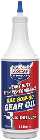 Lucas Oil 10043 SAE 80W-90 Heavy Duty Gear Oil - 1 Quart