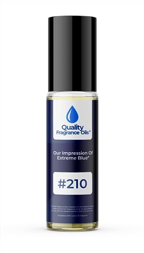 Quality Fragrance Oils' Impression #210, Inspired by Extreme Blue for Men (10ml Roll On)