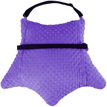 Hysterectomy Pillow with Pocket for Ice/Hot Packs, Abdominal Surgery Recovery Pillow for Women, Post-Surgery Support Cushion(Purple)