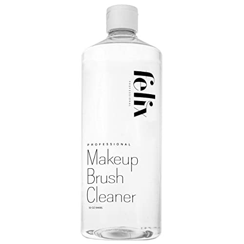 Makeup Brush Cleaner - Deep clean Rinse Free Quick Dry - Ideal for Cleaning and Odorizing Natural and Synthetic Make-up Brushes (32 Fl oz)