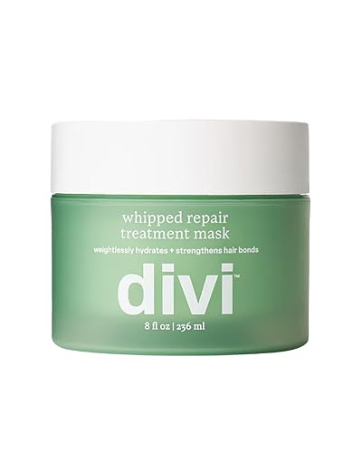 divi Whipped Repair Hair Treatment Mask – Deep Conditioning Hair Mask for Dry, Damaged, and Color-Treated Hair - 8 Fl Oz
