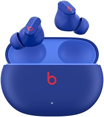 Beats Studio Buds - True Wireless Noise Cancelling Earbuds - Compatible with Apple & Android, Built-in Microphone, IPX4 Rating, Sweat Resistant Earphones, Class 1 Bluetooth Headphones - Ocean Blue