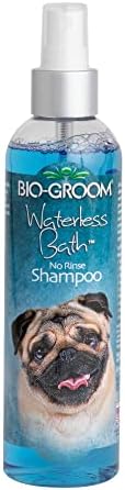 Bio-Groom Waterless Dog Shampoo - Tearless, No-Rinse, Dog Bathing Supplies, Puppy Wash, Cat & Dog Grooming Supplies, Cruelty-Free, Made in USA, Dry Shampoo Spray, Dog Products - 8 fl oz 1-Pack