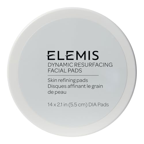 ELEMIS Dynamic Resurfacing Facial Pads, Gentle Textured Treatment Facial Exfoliating Pads
