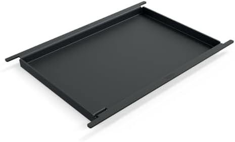 Ninja FlexFlame Upgrades Premium Full Griddle, Professional-Grade Carbon Steel Full-Size Griddle Plate with Grease Drain, Rust-Resistant, Even Heat, Compatible with Ninja FlexFlame, XSKFULGRIDLE