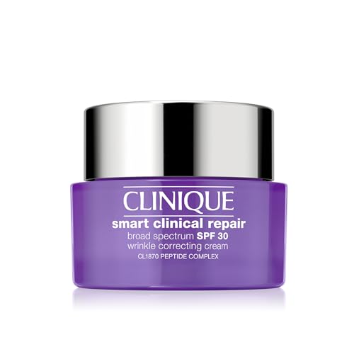 Smart Clinical Repair Broad Spectrum SPF 30 Wrinkle Correcting Cream with Peptides, Hyaluronic Acid + Glycerin | Protecting + Repairing