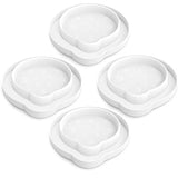 ASPECTEK Bed Bug Trap, Bed Bug Interceptor, Bed Bug Traps (Pack of 4). Flea Traps, Safe Eco Friendly, Bed Bug Eliminator (White)