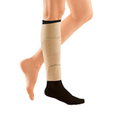 CircAid Juxtalite Lower Leg System – Easy to Use Adjustable Compression Level Garment for Men & Women, Leg Circulation, Compatible with Elastic Stockings, X-Large (Full Calf)/ Long