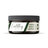 Earthley Wellness, Good Night Lotion, Magnesium Lotion, Apricot Oil, Shea Butter, Mango Butter, Candelilla Wax, Lavender Essential Oil, Lavender Scent (6oz, Sensitive)
