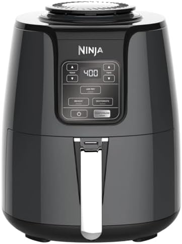 Ninja Air Fryer - 4-Quart Ceramic-Coated, 75% Less Fat, Fast Cooking, Multi-Function Air Fry, Reheat, Dehydrate, Dishwasher-Safe