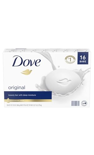 Dove Bar Soap Moisturizing 16 Bars, 4 Oz