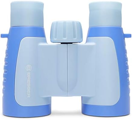 Bresser 3x30 High Resolution Real Binoculars for Kids Ages 3+ Years Old for Outdoors Bird Watching Travel and Beach Great Educational Gift for Boys and Girls