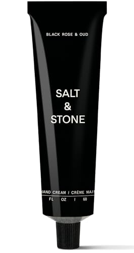 Salt & Stone Hand Cream for Women & Men | Hydrates, Nourishes & Softens Skin | Restores Dry Cracked Hands | Fast-Absorbing | Cruelty-Free & Vegan (2 fl oz)
