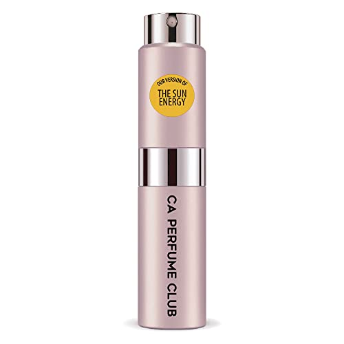 CA Perfume Club Impression of Gliza The Sun Energy For Women & Men Replica Version Fragrance Dupes Concentrated Long Lasting Eau de Parfum Spray Refillable Atomizer Bottle 0.27 Fl Oz-X1