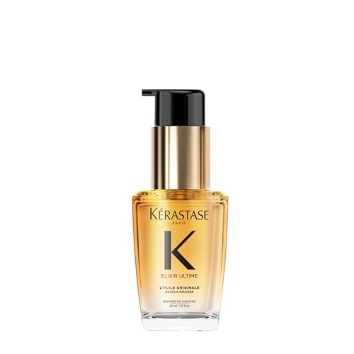 KERASTASE NEW Elixir Ultime Refillable Hair Oil | Hydrating Oil Serum to Smooth Frizz and Add Shine | With Wild Camellia | Strengthens and Provides Heat Protection | All Hair Types