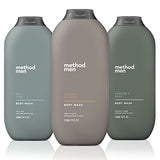 Method Men, 3-pack Body Wash 18 Oz Each (Sea + Surf, Cedar + Cypress, Juniper + Sage)