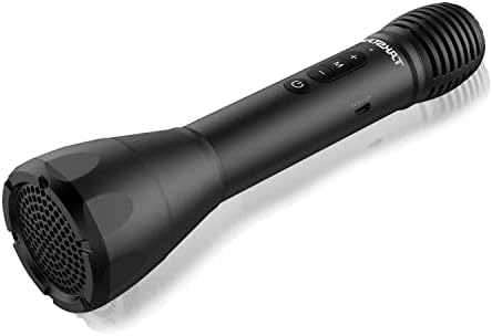 TAKSTAR 2 in 1 Bluetooth Wireless Microphone & Voice Amplifier, Portable Wireless Mic Speaker, Handheld Microphone for Singing, Karaoke, Meeting, Teach, Class, Outdoors, Speech, Party - DA10