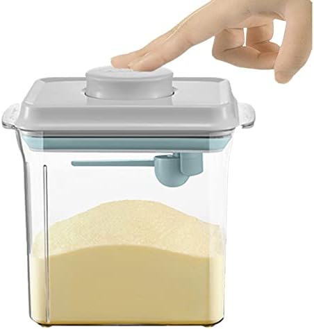 Formula Container for Baby Formula Dispenser with Scraper and Scoop 730g Milk Powder Container BPA-Free Airtight Formula Storage Container 1700ml - Non-Slip Design