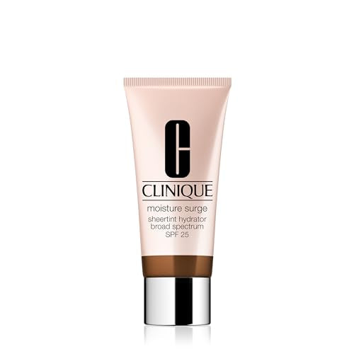 Clinique Moisture Surge Sheertint Hydrator Hydrating Tinted Moisturizer Broad Spectrum SPF 25 With Hyaluronic Acid + Aloe Water For All Skin Types | Sheer Coverage, Natural Finish