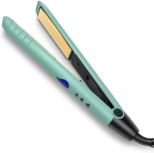 2-in-1 Hair Straightener and Curler Fast Heating Flat Iron, Professional Curling Iron Straightening Iron (Plancha de Cabello) for Women/Girls, Valentine's Day/Birthday Gift, Locks in Moisture & Shine.