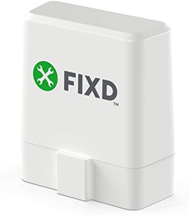 FIXD Bluetooth OBD2 Scanner for Car - Car Code Readers & Scan Tools for iPhone & Android - Wireless OBD2 Auto Diagnostic Tool to Check Engine & Fix All Cars & Vehicles ‘96 or Newer (1 Pack)